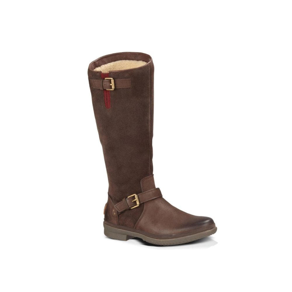 UGG AUSTRALIA WOMEN'S THOMSEN UGG 1005268 - Brown leather